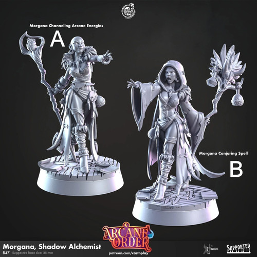 Morgana miniatura alchimista - morgana,,