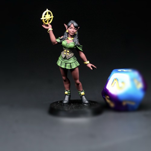 Dnd femmina arcanista - dnd,