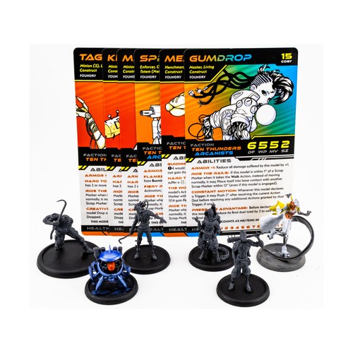 Wyrd malifaux arcanists - arcanists, 32mm