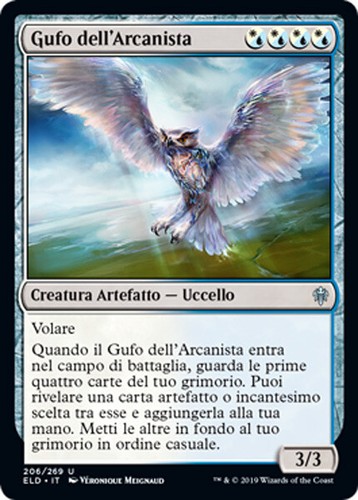 Mtg arcanist owl foil - owl,