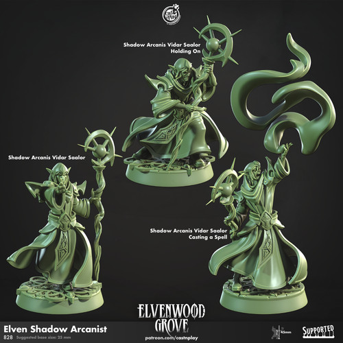 Elfo ombra arcanisti - elfo,