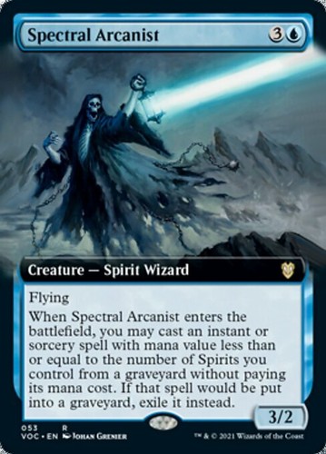 Mtg spectral arcanist exc - arcanist,