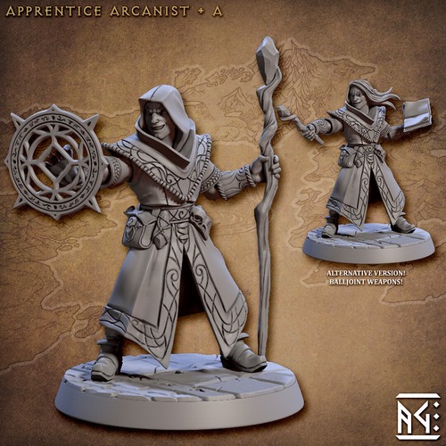Apprendista arcanista mago - apprendista,